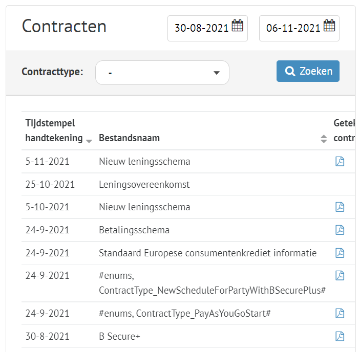 Contract